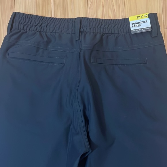 Marc New York commuter Pants men’s black size 32X30 - Picture 4 of 9